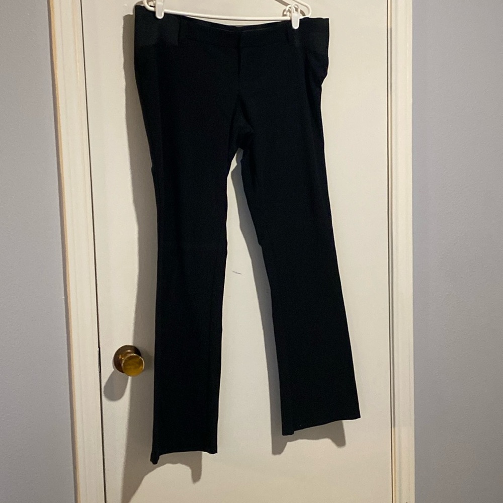 Isabel maternity pants bootcut black